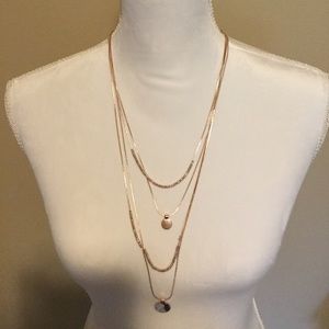 Abercrombie & Fitch multi length necklace
